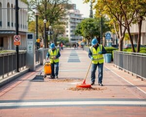 Wie verbessert professionelle Reinigung die Sicherheit auf Wegen?