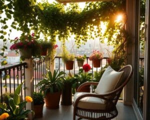 Wie wird ein Balkon zur kleinen Wohlfühloase?