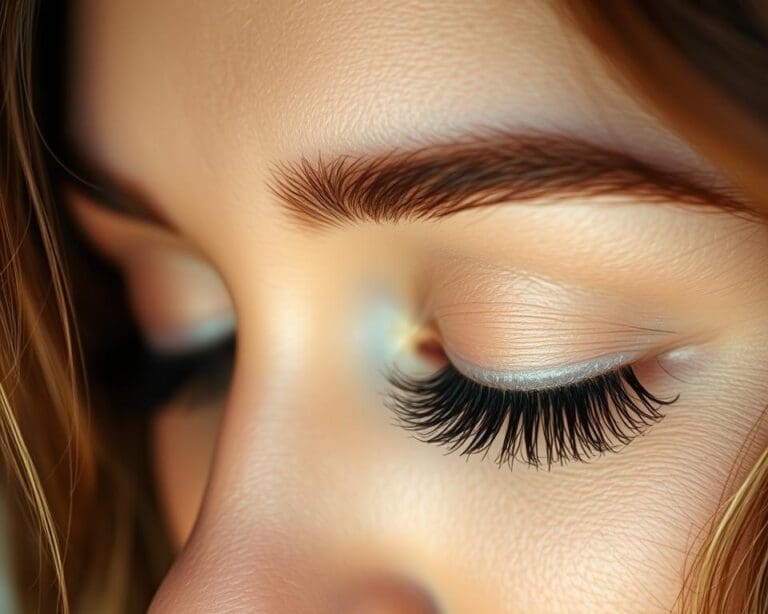 Wie wird ein natuerlicher Look bei Wimpern erzielt?