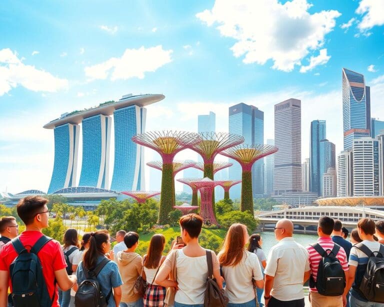 Was zieht Reisende nach Singapur?