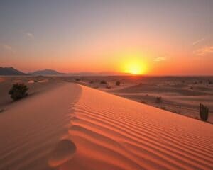Wie fuehlt sich Sonnenaufgang in der Wueste an?