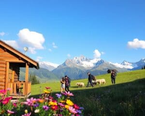 Wie plant man einen naturnahen Urlaub in den Alpen?