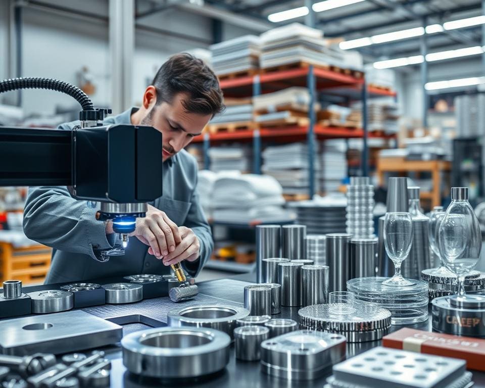 Wofür wird Laserbeschriften in der Industrie eingesetzt?