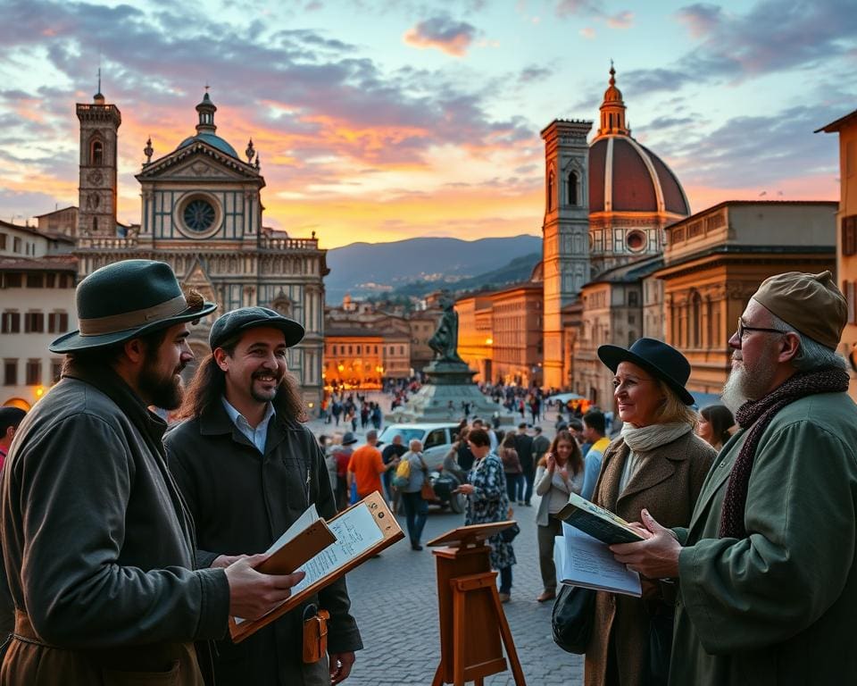 Warum ist Florenz ein Zentrum der Kunst?