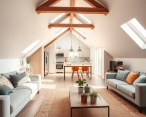 Wie plant man eine Dachgeschosswohnung optimal?