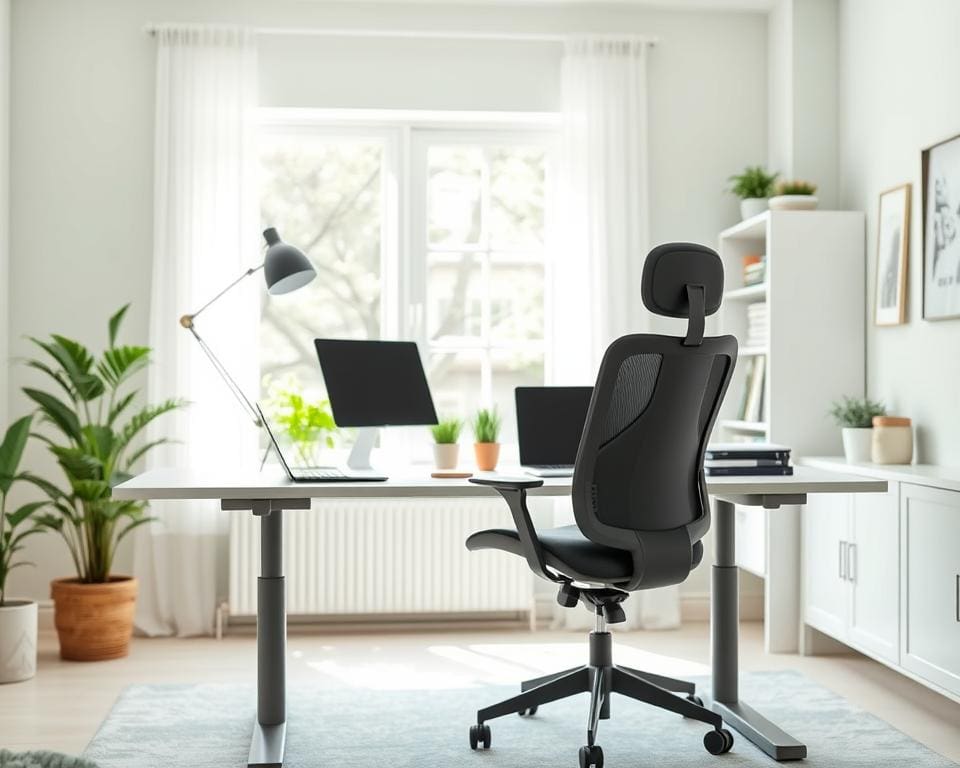 Wie richtet man ein Homeoffice ergonomisch ein?