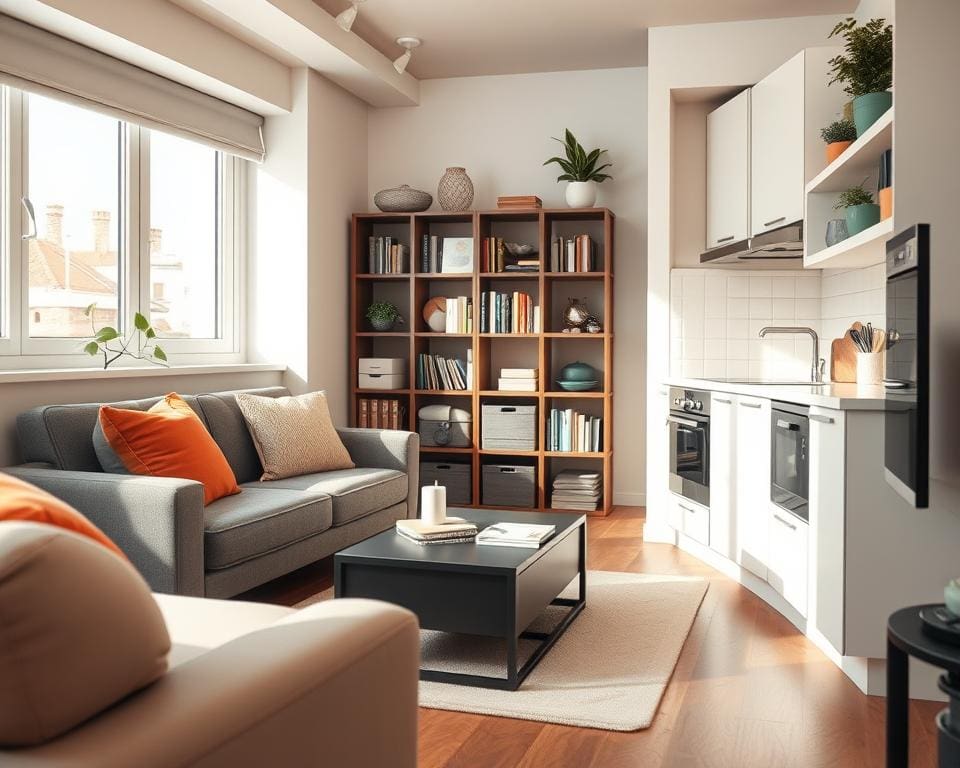 Wie schafft man Ordnung in kleinen Wohnungen?