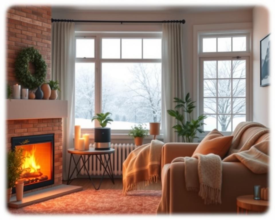 Wie verbessert man das Raumklima im Winter?