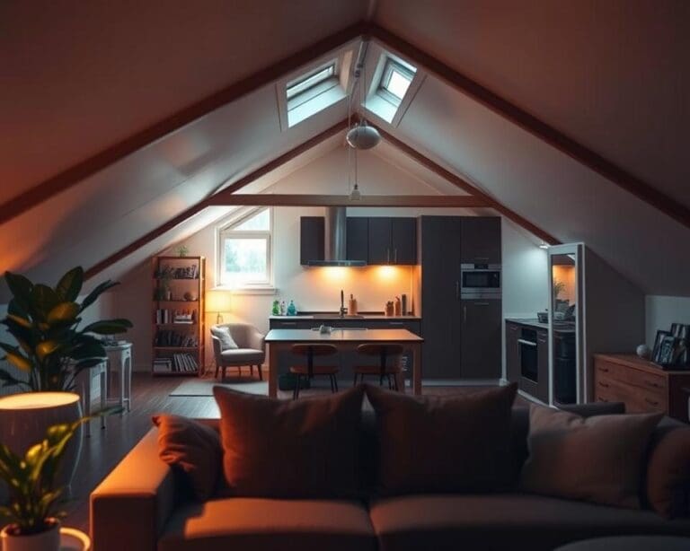 Wie plant man eine Dachgeschosswohnung optimal?
