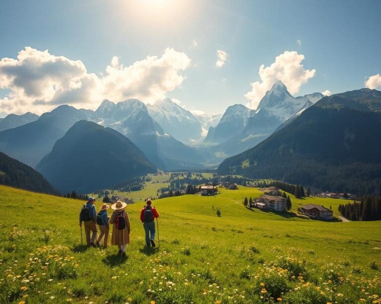 Bergferien Schweiz Regionen