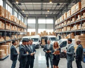 Logistikservice effizient