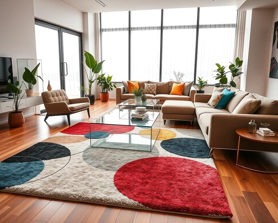 Teppiche moderne Wohnräume