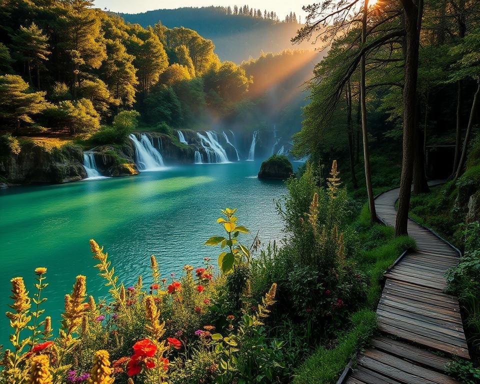 Was kannst du im Nationalpark Plitvicer Seen entdecken?