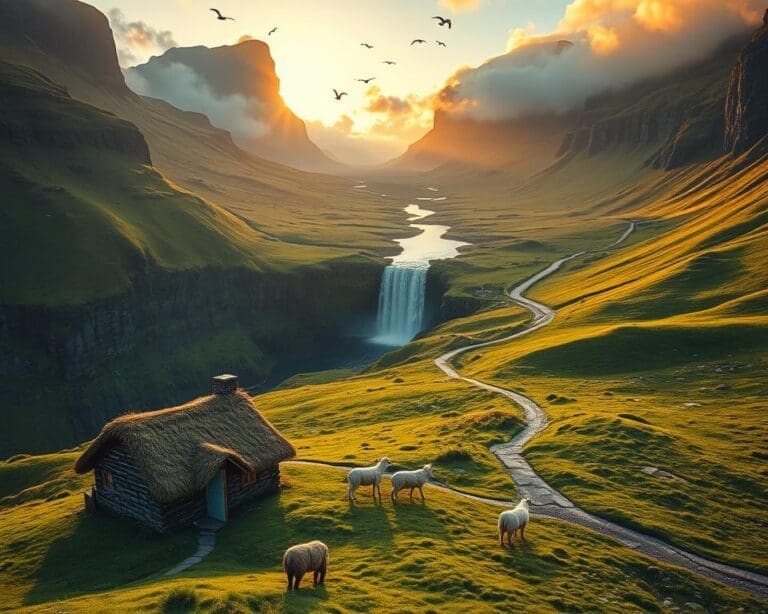 Welche Highlights bietet die Insel Faröer in Dänemark?