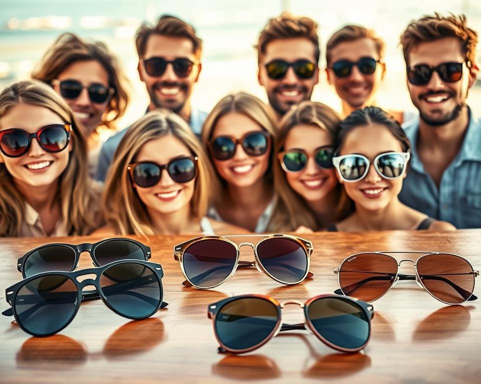 Sonnenbrillen für jede Gesichtsform
