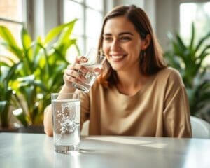 Wasser trinken
