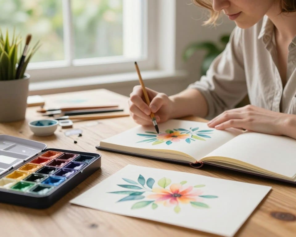 Aquarellmalerei