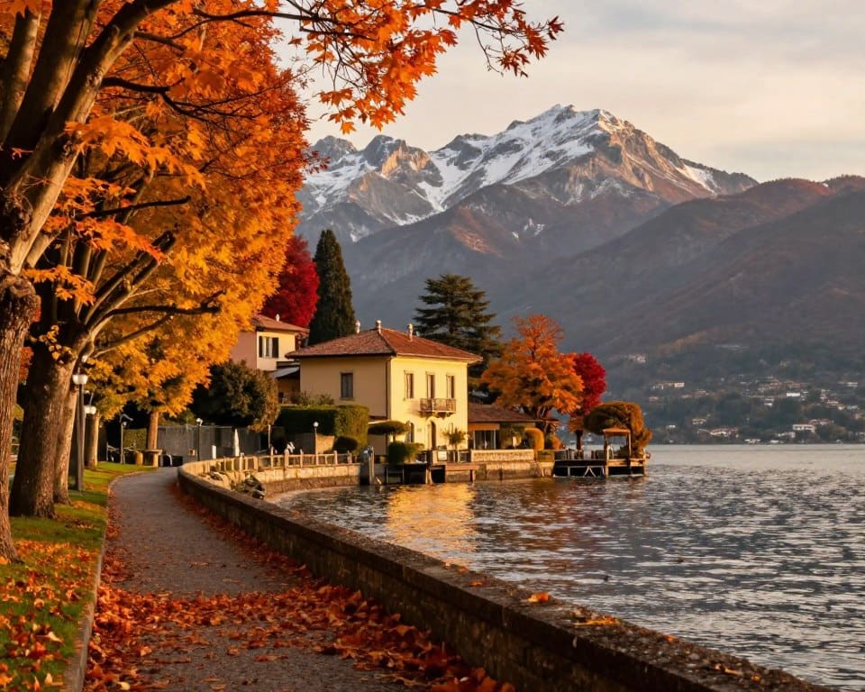 Comer See im Herbst