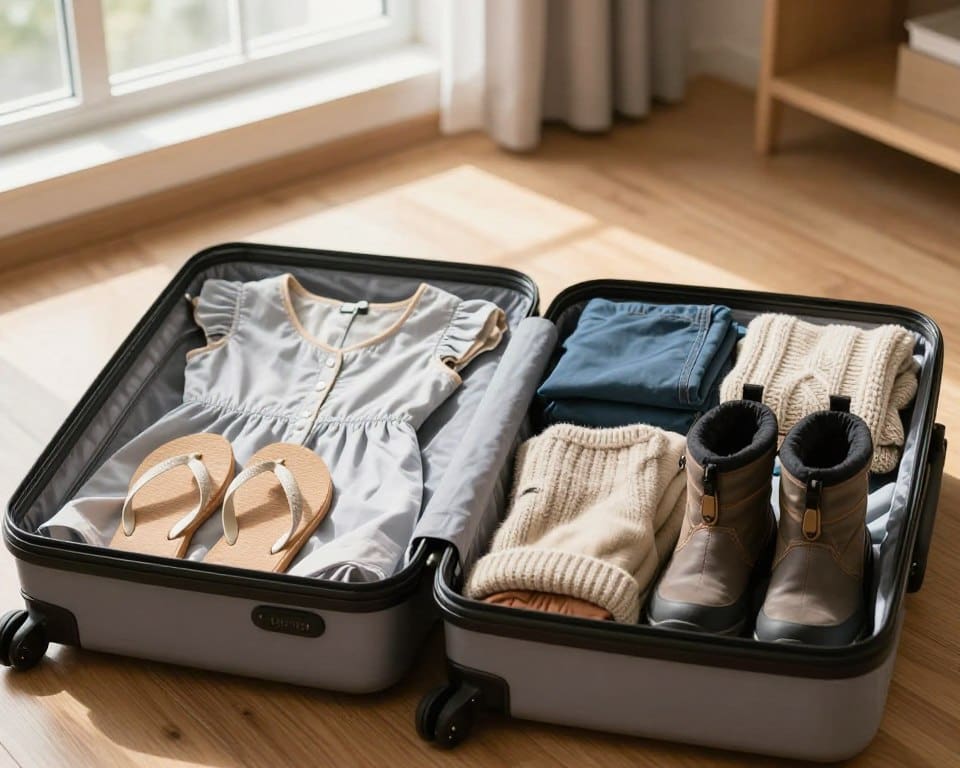 Koffer richtig packen