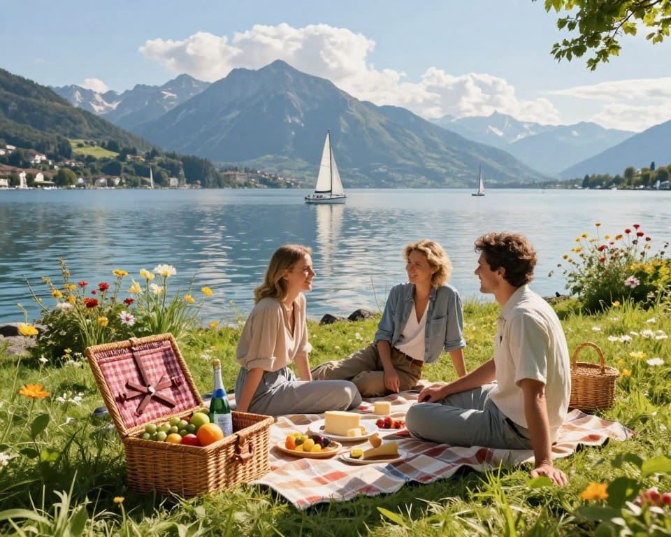 Picknick am Genfersee