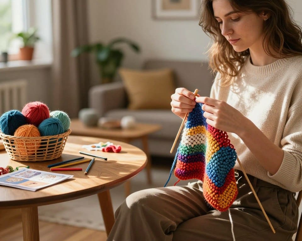 Stricken und Häkeln