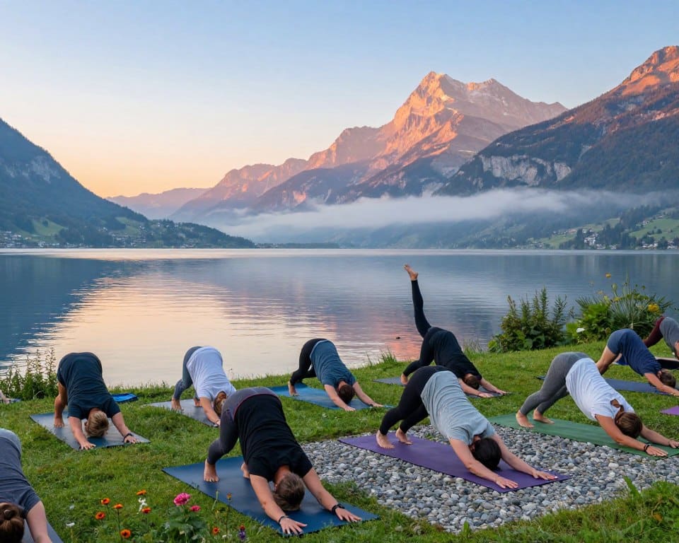 Yoga am See